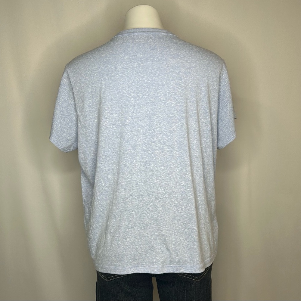 Free Assembly Cornflower Blue Ringer Tee, XL - Picture 4 of 11
